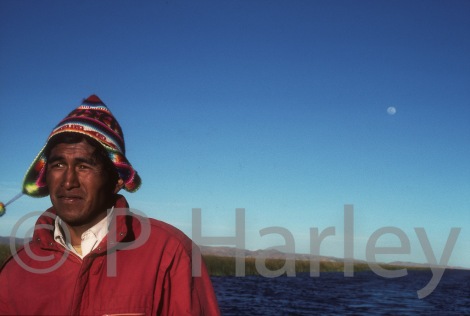 Lake Titicaca boatman 2
