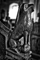 Irstead, bench end